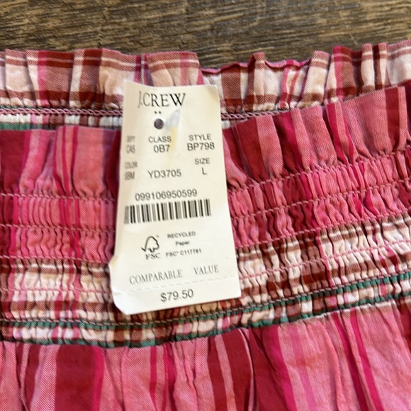 J Crew Pink Ruffle Skirt - Picture 5 of 7